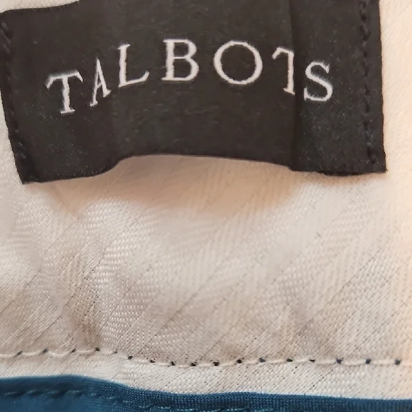 Talbots Blue Ankle Slacks.         Size 14 - Picture 4 of 7